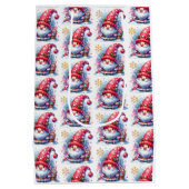 聖降誕祭お目出とう | 休日格言 ミディアムペーパーバッグ (裏面)