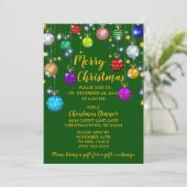 聖降誕祭お目出とう 招待状 (スタンド正面)