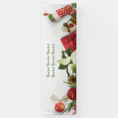 聖降誕祭お目出とう 横断幕 (縦)