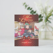 聖降誕祭お目出とう、葉書 シーズンポストカード (スタンド正面)