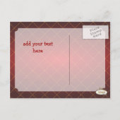 聖降誕祭お目出とう、葉書 シーズンポストカード (裏面)