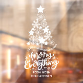 聖降誕祭お目出とメリーうパーソナライズされた! ウィンドウサイン (シート2)