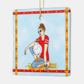 聖降誕祭お目出カッコいいとう セラミックオーナメント (左)