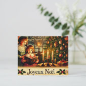 聖降誕祭お目出フランスのし シーズンカード (スタンド正面)