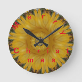 聖降誕祭お目出度い ラウンド壁時計