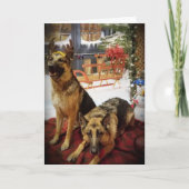 聖降誕祭お目出度うのを心からお祈り申し上げます シーズンカード (正面)