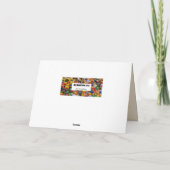 聖降誕祭お目出度うカイロプラクター シーズンカード (裏面)