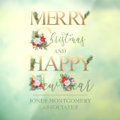 聖降誕祭お目出度うパーソナライズされたれ ウィンドウサイン (シート3)