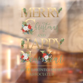 聖降誕祭お目出度うパーソナライズされたれ ウィンドウサイン (シート2)