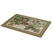 聖降誕祭お目出度うヴィンテージ カッティングボード (角)