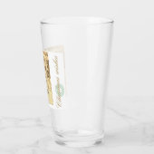 聖降誕祭お目出度う人形 タンブラーグラス (左)