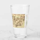 聖降誕祭お目出度う人形 タンブラーグラス (正面)