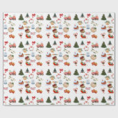 聖降誕祭お目出度う品 ラッピングペーパー (フラット)