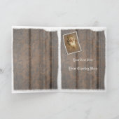 聖降誕祭お目出度う旧世界産サンタ シーズンカード (内部)