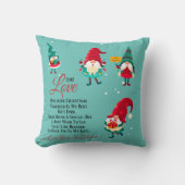 聖降誕祭お目出度う私の愛に対して クッション (正面)