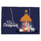 聖降誕祭お目出度う誕生 ラージペーパーバッグ (裏面)