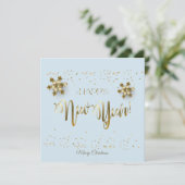 聖降誕祭お目出度う20XX金ゴールドラグジュアリ シーズンカード (スタンド正面)