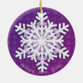 聖降誕祭お目出度う！おめでとう！ セラミックオーナメント (裏面)