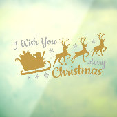 聖降誕祭お目出度う ウィンドウサイン (シート3)