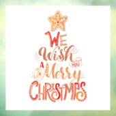 聖降誕祭お目出度う ウィンドウサイン (シート3)