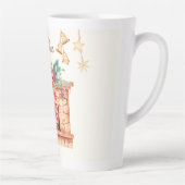 聖降誕祭お目出度う カフェラテマグ (右)