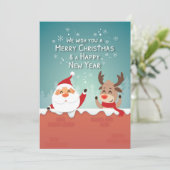 聖降誕祭お目出度う カード (スタンド正面)