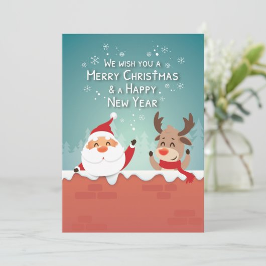 聖降誕祭お目出度う カード (スタンド正面)