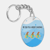 聖降誕祭お目出度う キーホルダー (正面左)