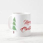 聖降誕祭お目出度う！ コーヒーマグカップ (正面左)