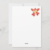 聖降誕祭お目出度う シーズンカード (裏面)