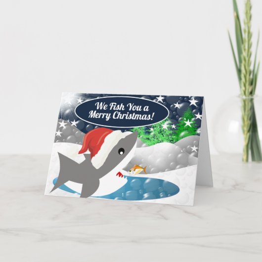 聖降誕祭お目出度う シーズンカード (正面)