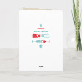 聖降誕祭お目出度う シーズンカード (裏面)