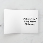 聖降誕祭お目出度う！ シーズンカード (内部)