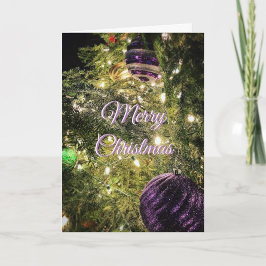 聖降誕祭お目出度う シーズンカード (正面)