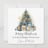 聖降誕祭お目出度う シーズンカード (正面)