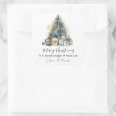 聖降誕祭お目出度う スクエアシール (バッグ)