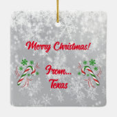 聖降誕祭お目出度う セラミックオーナメント (裏面)