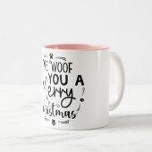 聖降誕祭お目出度う ツートーンマグカップ (正面右)