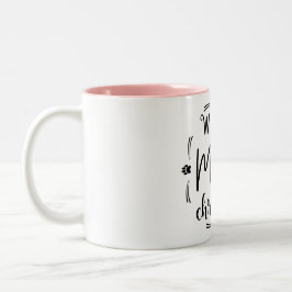 聖降誕祭お目出度う ツートーンマグカップ