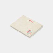 聖降誕祭お目出度う ポストイット (アングル)