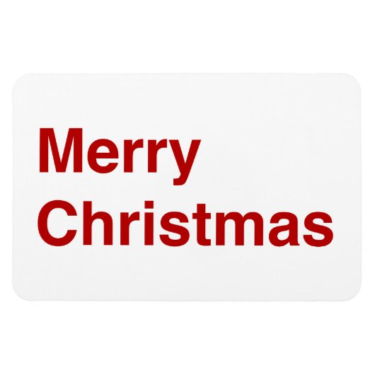 聖降誕祭お目出度う マグネット (横)