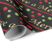 聖降誕祭お目出度う ラッピングペーパー (ロールコーナー)