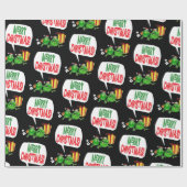 聖降誕祭お目出度う… ラッピングペーパー (フラット)