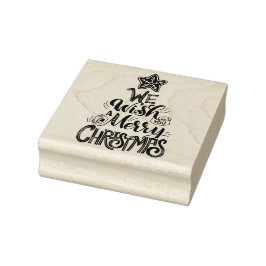 聖降誕祭お目出度う ラバースタンプ