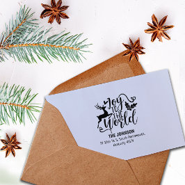 聖降誕祭お目出度う ラバースタンプ