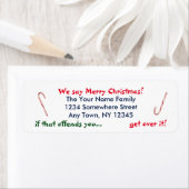 聖降誕祭お目出度う ラベル (インサイチュ)