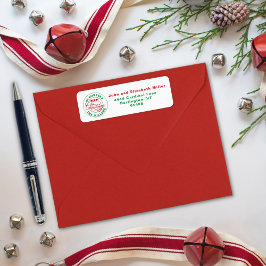 聖降誕祭お目出度う ラベル