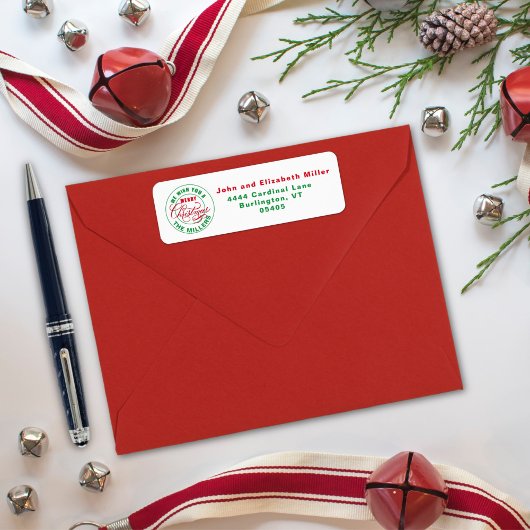 聖降誕祭お目出度う ラベル