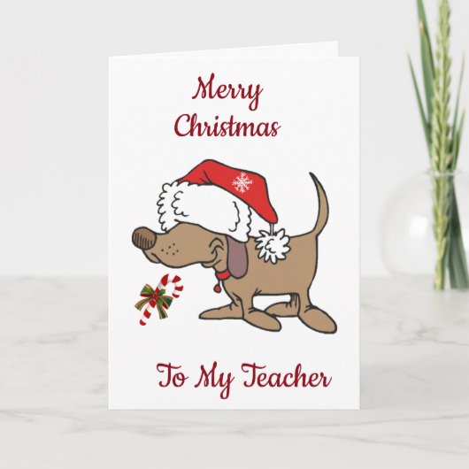 聖降誕祭お目出度う***先生*** シーズンカード (正面)