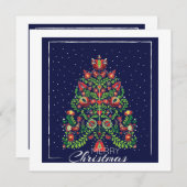 聖降誕祭お目出度う 招待状 (正面/裏面)